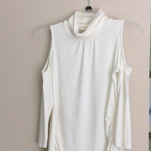 Never worn cream cold shoulder